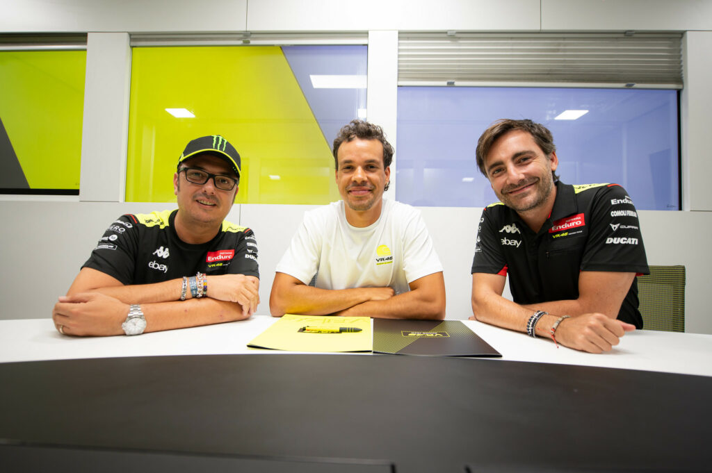 VR46 confirmou oficialmente Morbidelli para 2025.